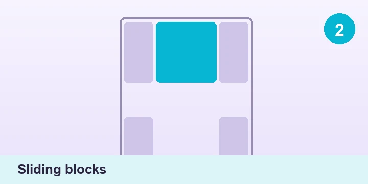 Sliding blocks - Klotski