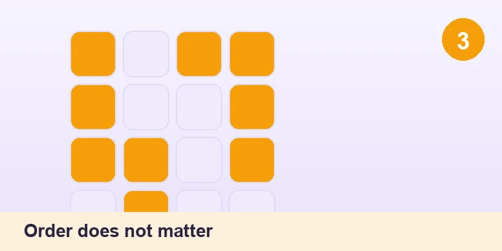 Order does not matter - Lights Out